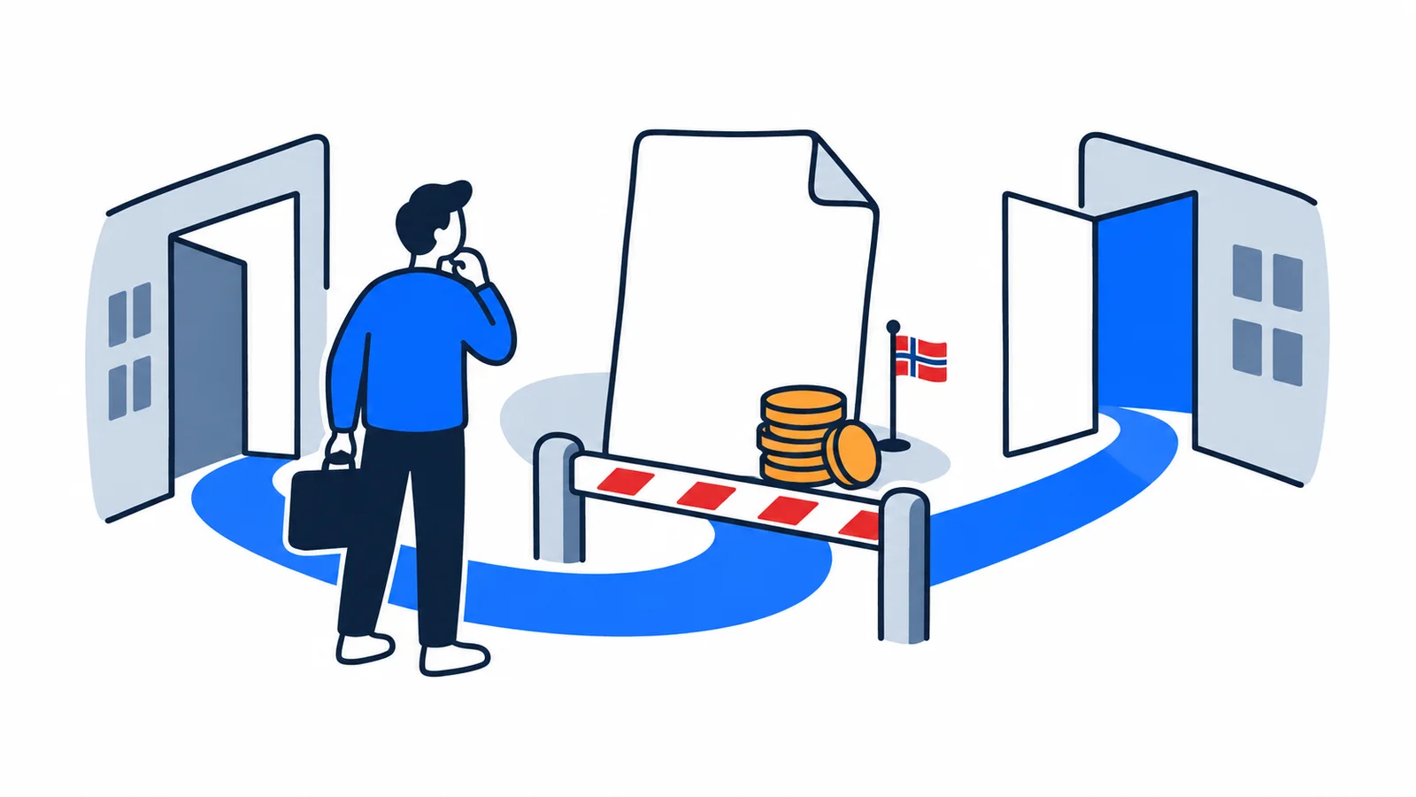 Illustration about Non-compete clause: can you join a competitor