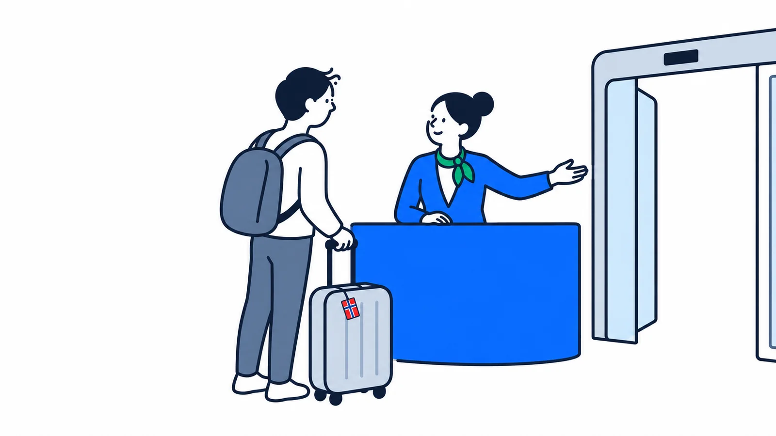 Illustration about Package holiday company bankruptcy: guarantee and getting home