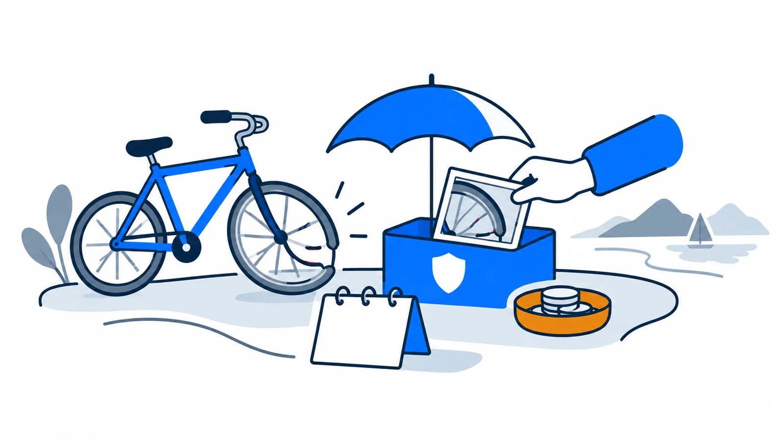 Illustration about File a claim on your insurance: deadlines, deductible and bonus