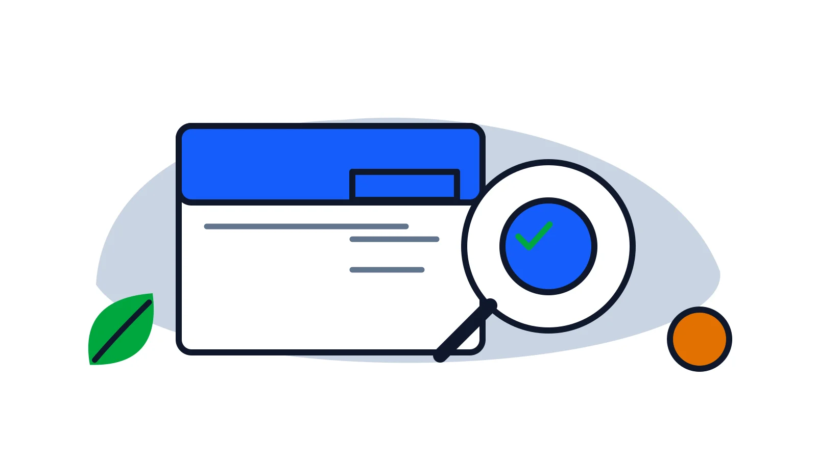 Illustration about How to read your UDI decision before permanent residence