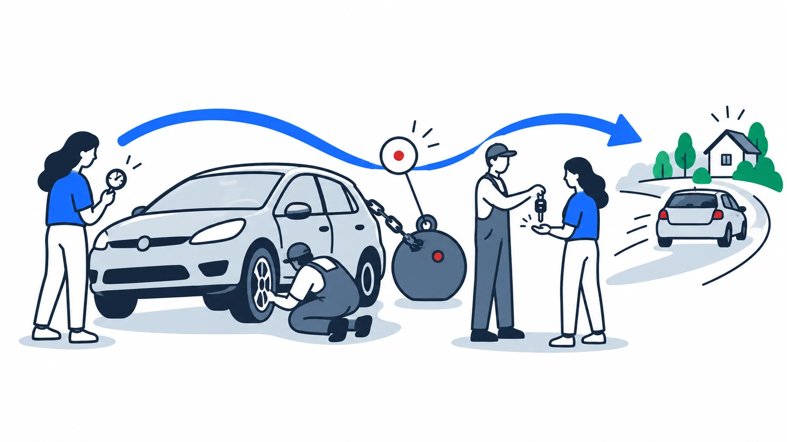 Illustration about How to Buy a Used Car in Norway