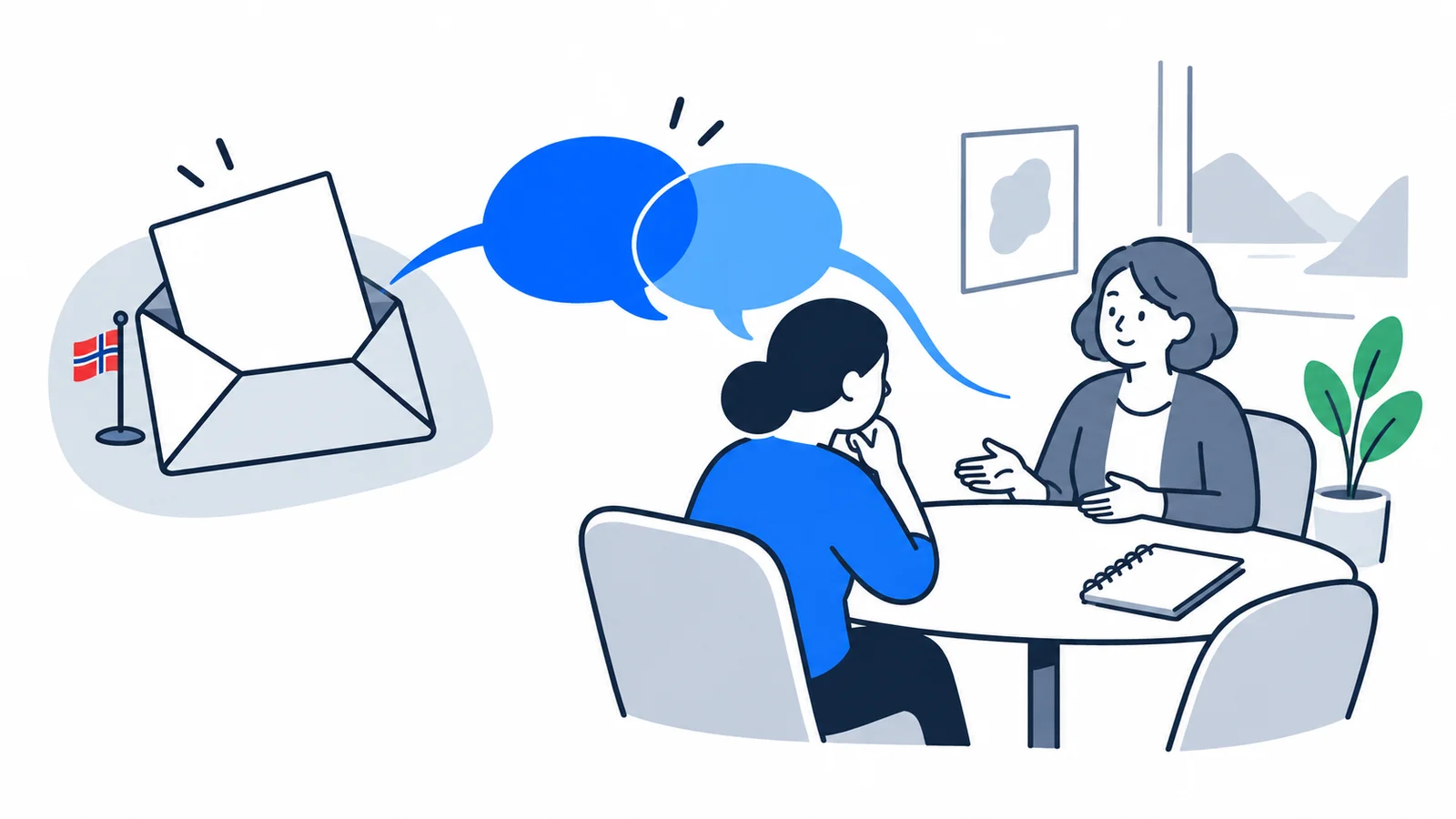 Illustration about Barnevernet made contact: a step-by-step guide for parents