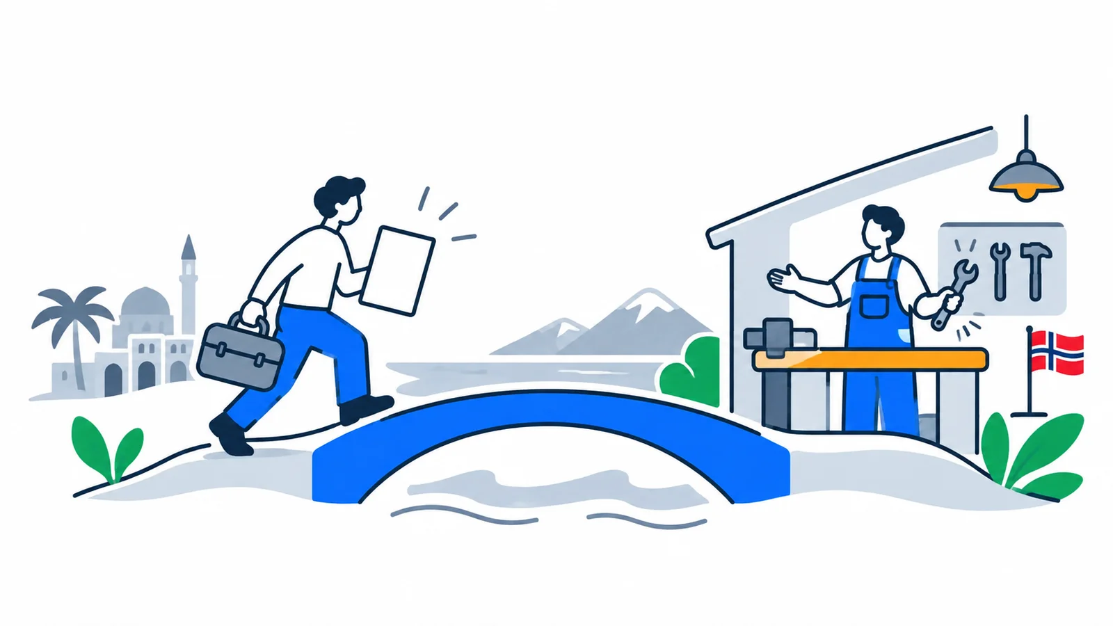 Illustration about Get Foreign Vocational Training Recognized in Norway