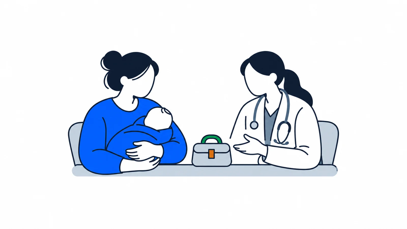Illustration about RSV: free protection proposed from July 2027