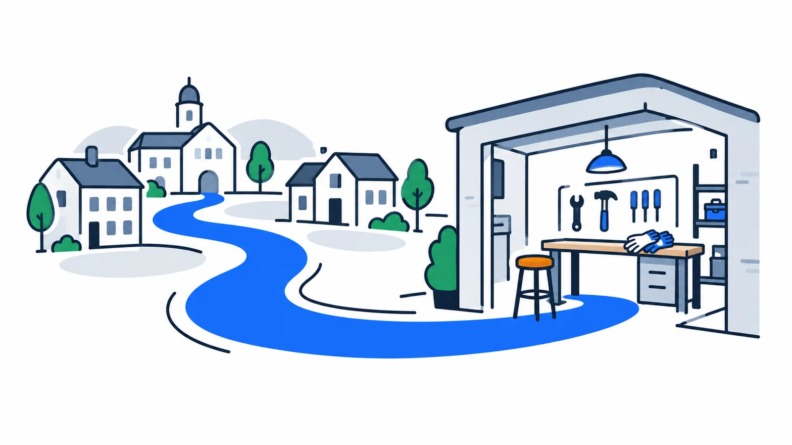 Illustration about More refugees into work through municipal networks: new 2026 evaluation