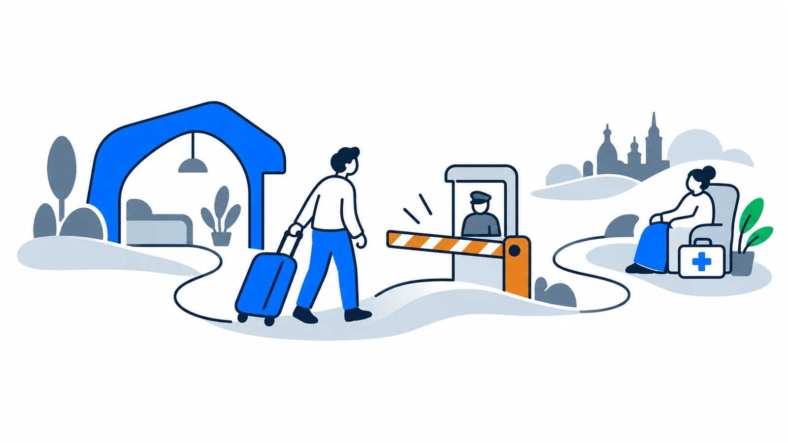Illustration about A Visit to Ukraine Can Cost You Your Residence Permit in Norway