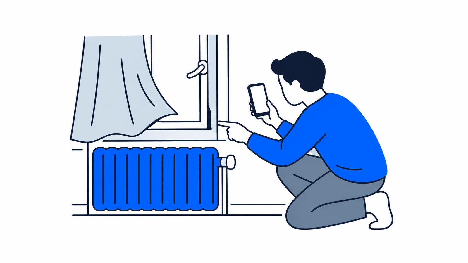 Illustration about Cold rented home: heating, duties and tenant rights