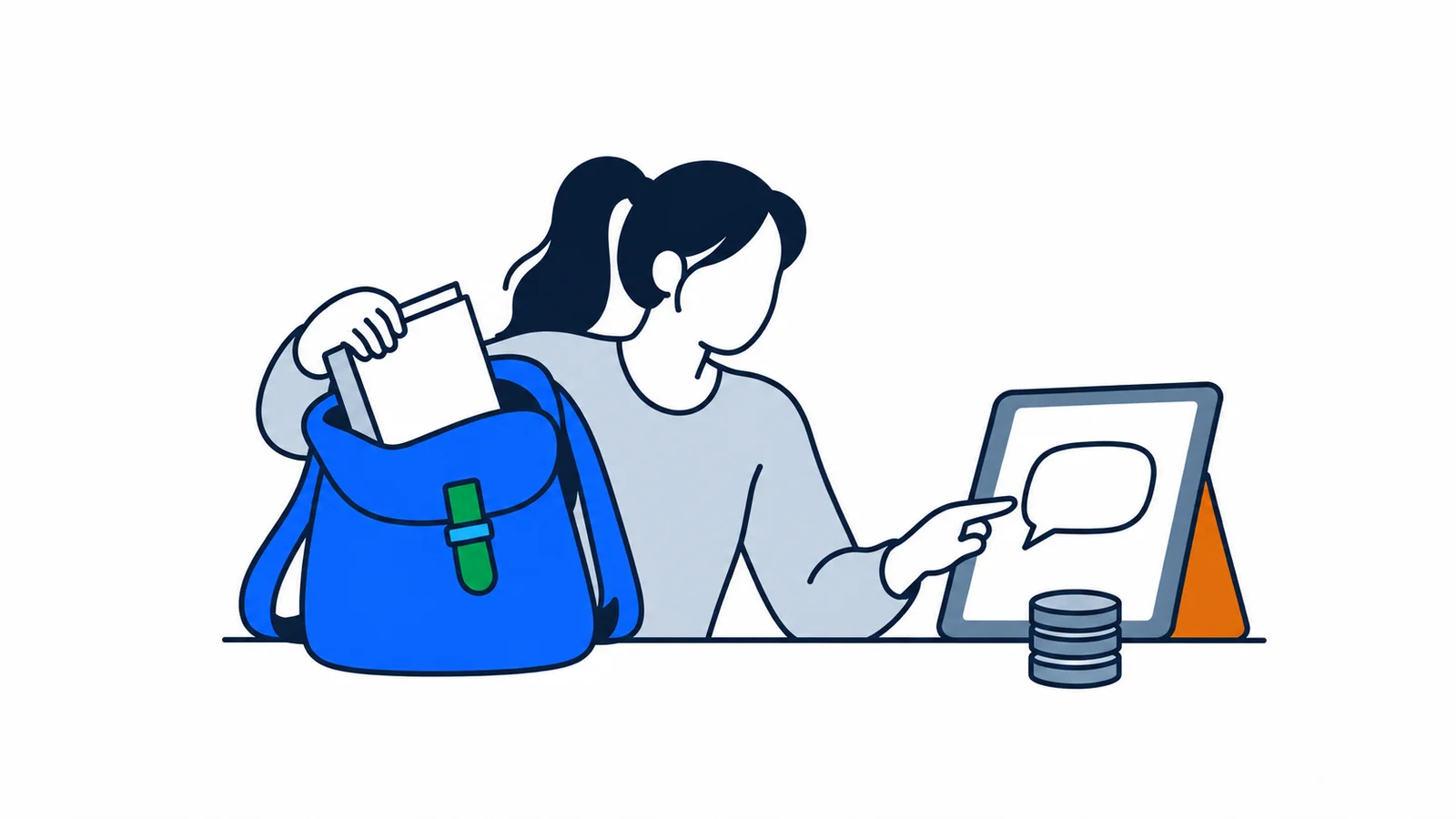 Illustration about Changing or leaving studies: notify Lånekassen