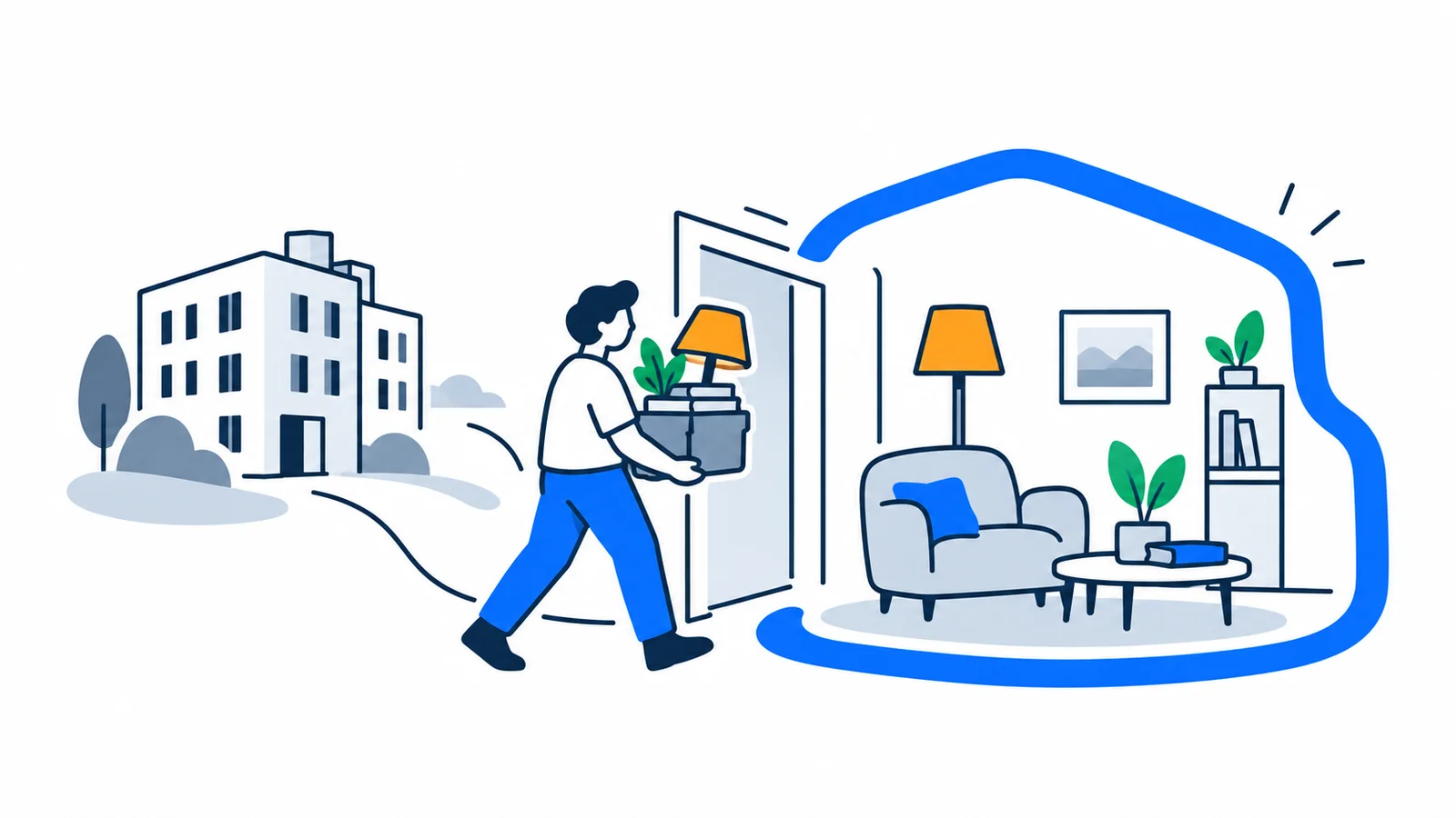 Illustration about Contents insurance for renters: why you need it