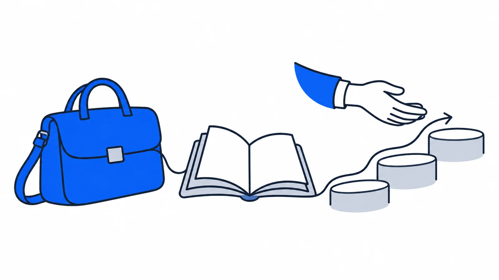 Illustration about First 90 days in a new job: responsibilities and training