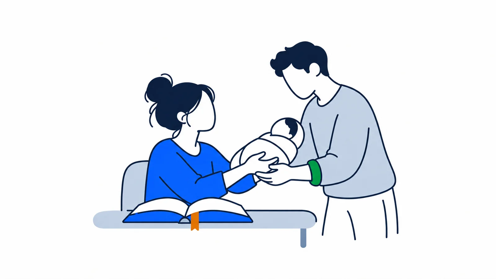 Illustration about Parental grant for students: Lånekassen and Nav in 2026