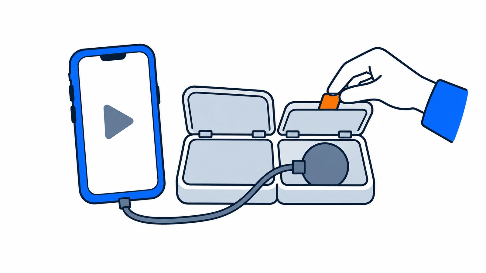 Illustration about Cancel digital subscriptions: find who charges you