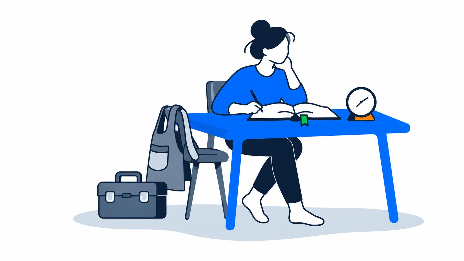 Illustration about Educational leave: study without quitting your job
