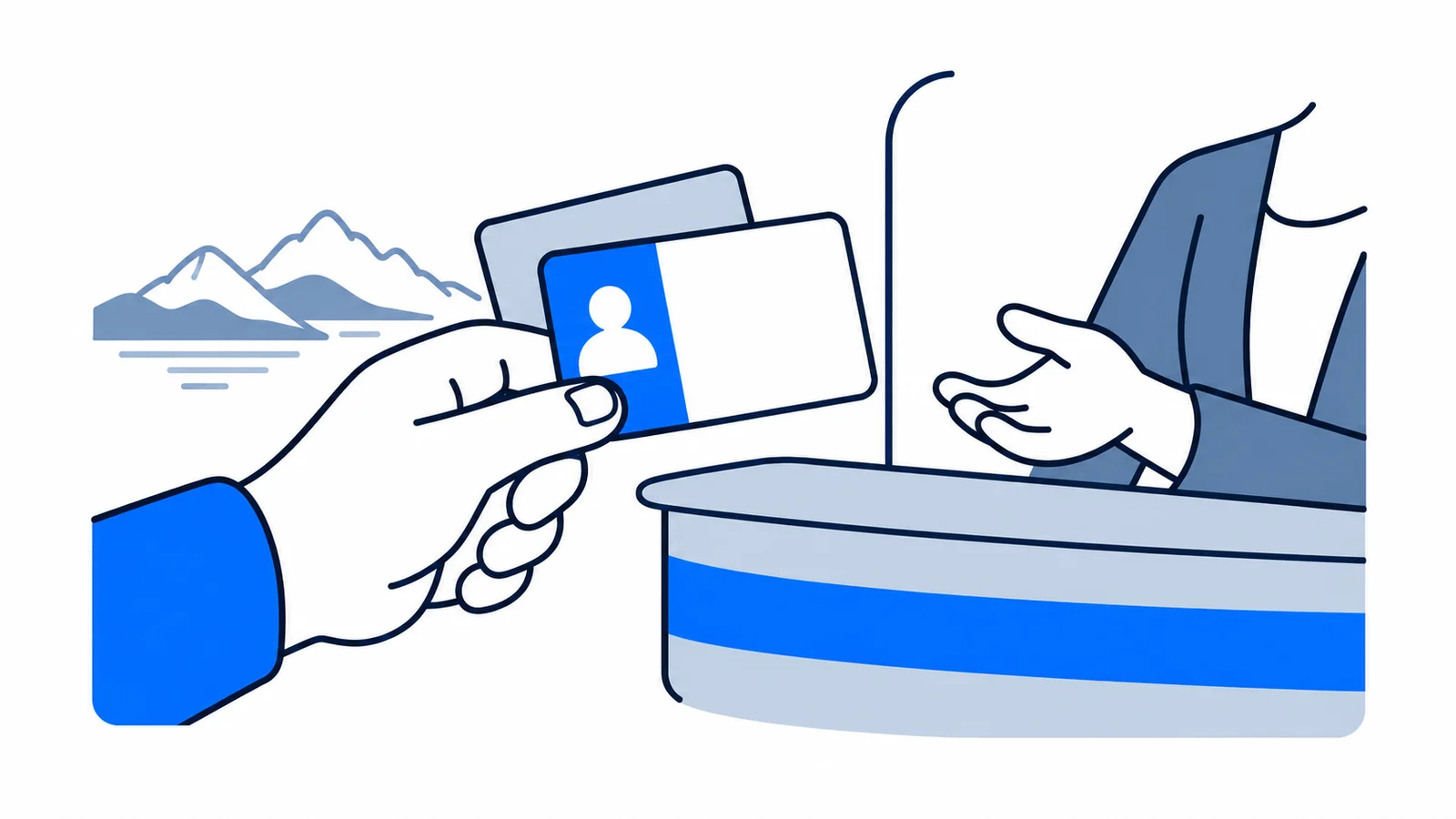 Illustration about National ID cards for third-country nationals: requirements and applications in 2026