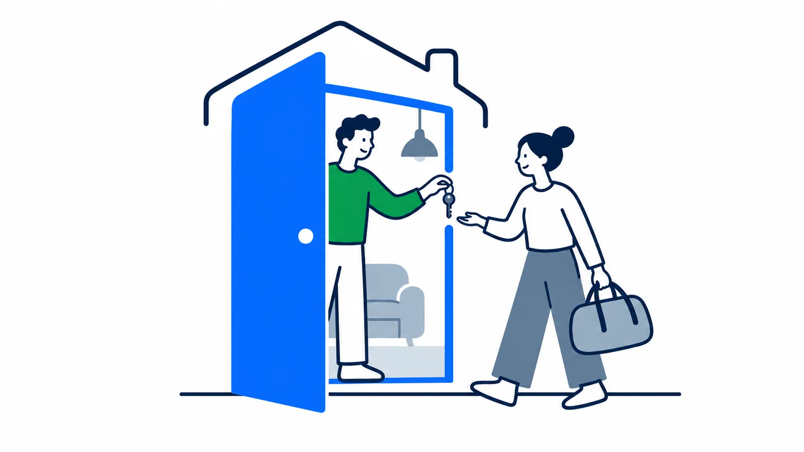 Illustration about Subletting in Norway: approval, agreement and responsibility