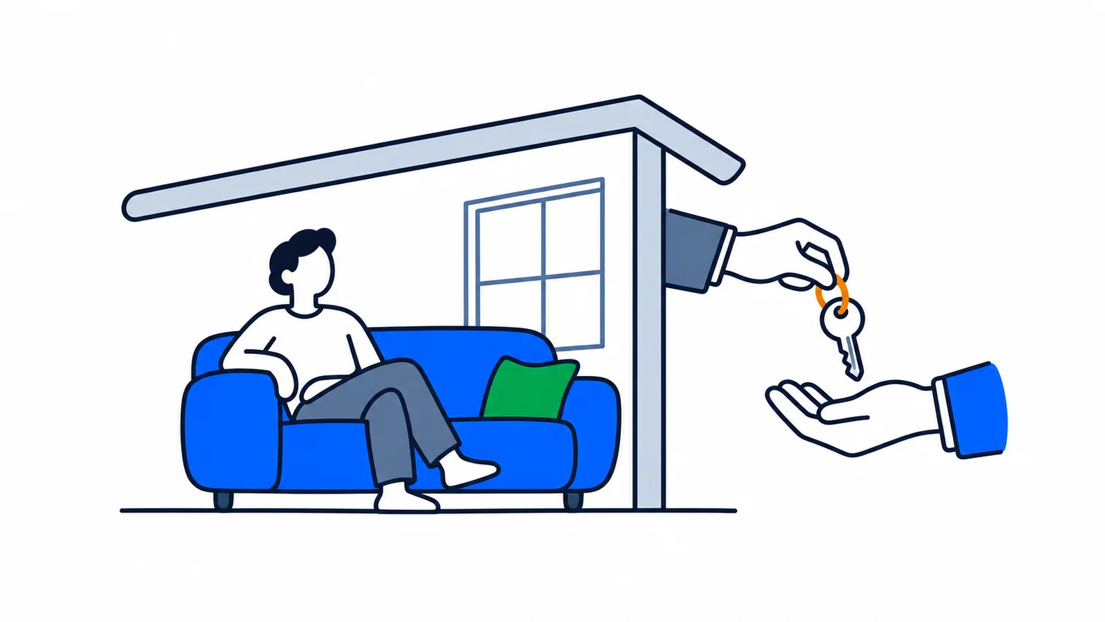 Illustration about Landlord selling the home: do you have to move