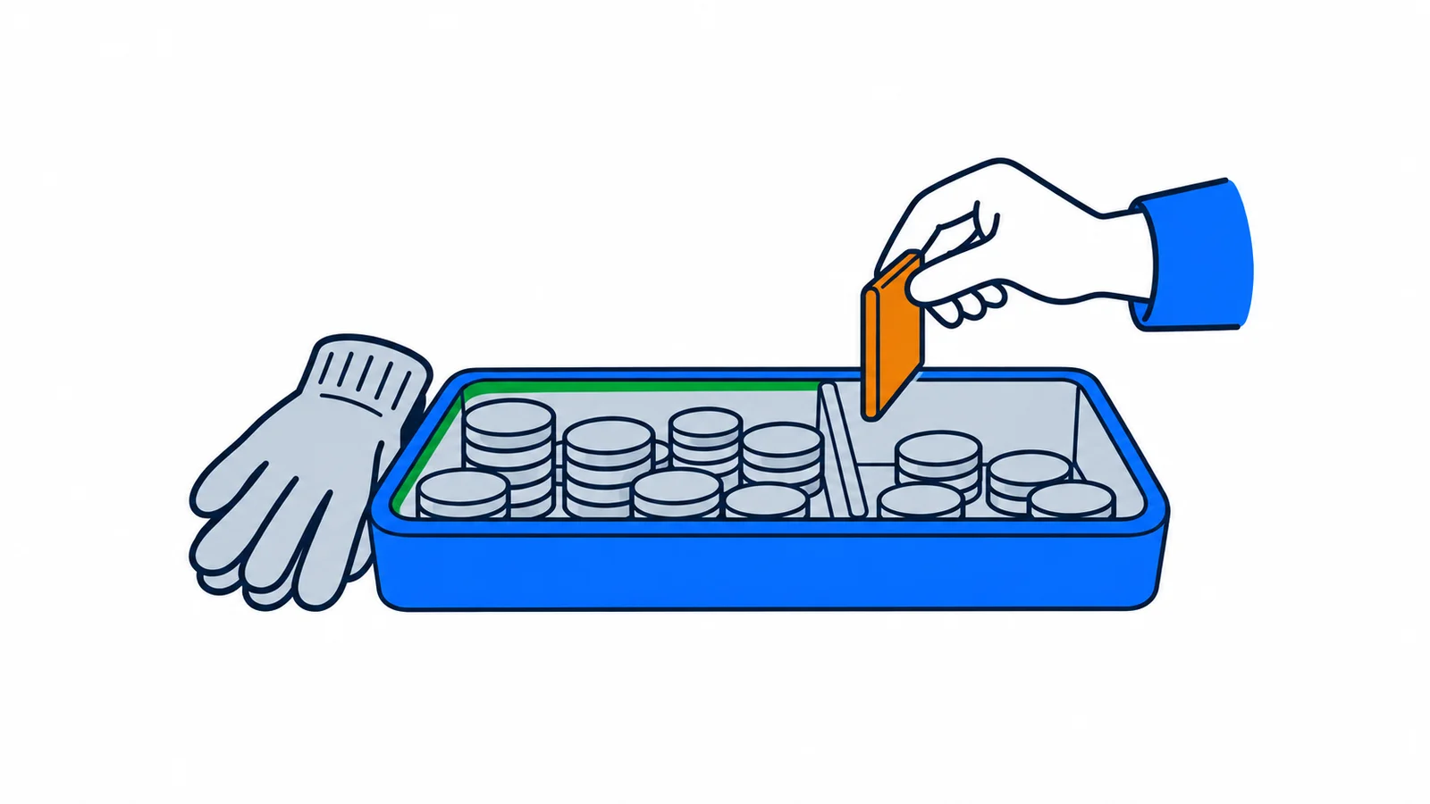 Illustration about Tax 2027: proposal to lower social insurance contributions