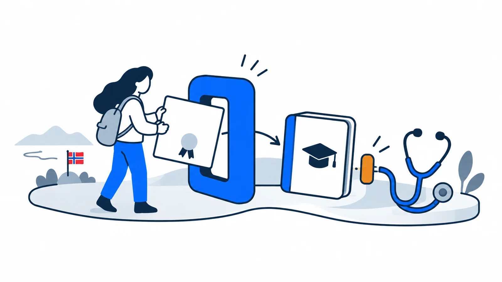 Illustration about Recognition of Foreign Education in Norway 2026
