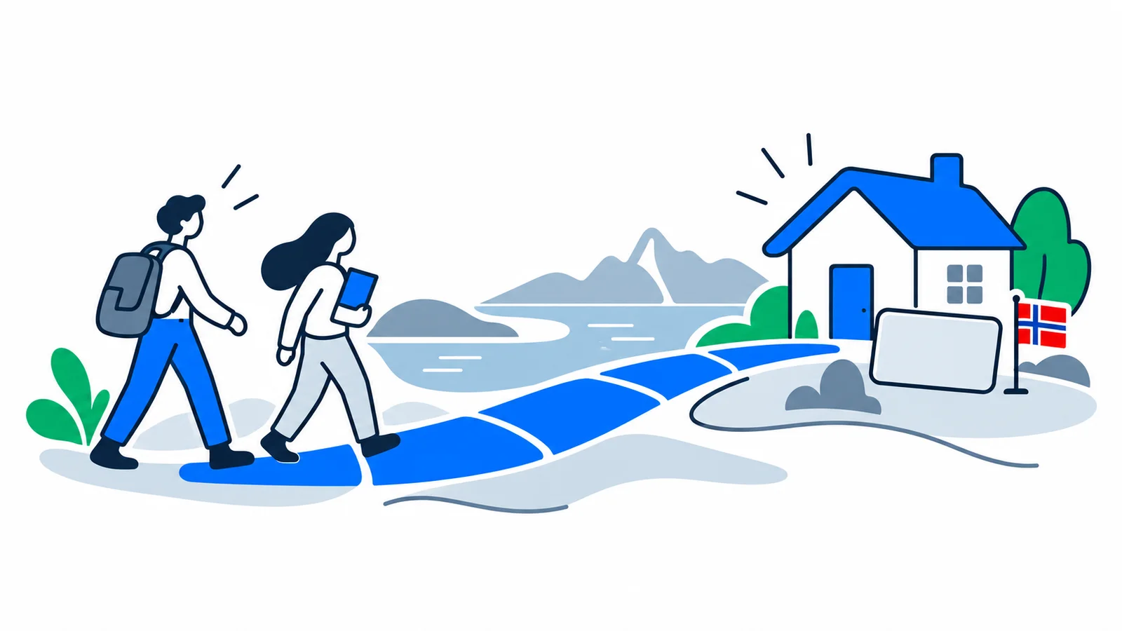 Illustration about Permanent residence for EEA citizens in Norway 2026