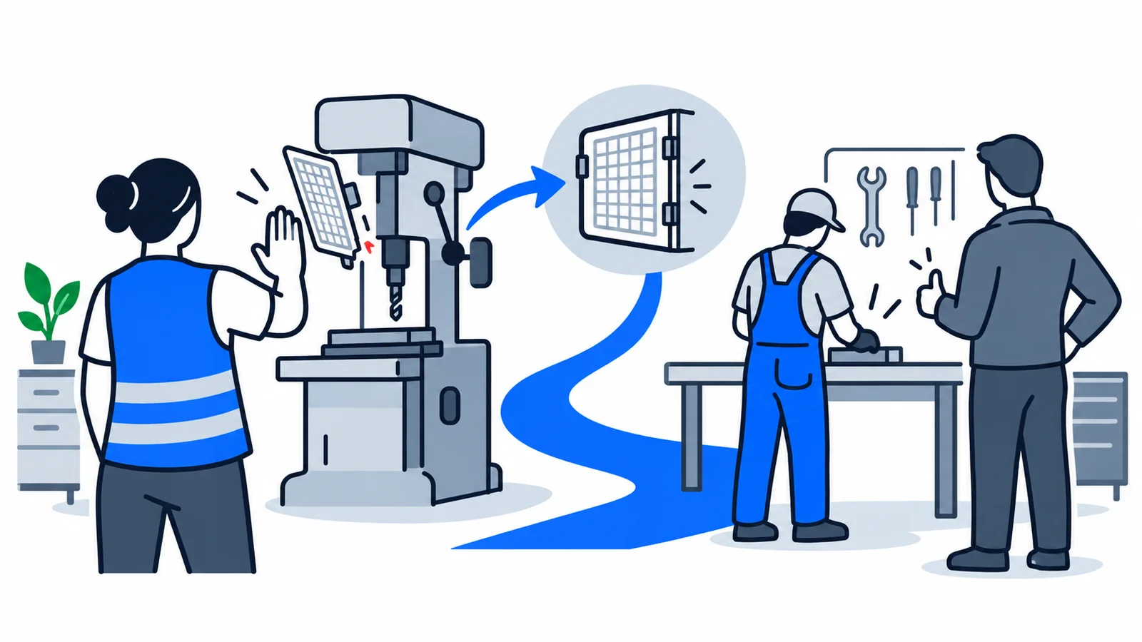 Illustration about Safety Representative and Work Environment: Your Right to Safe Work