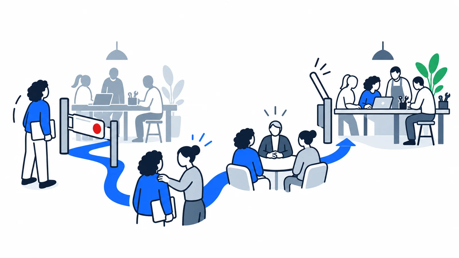 Illustration about Discrimination at work: your rights in Norway
