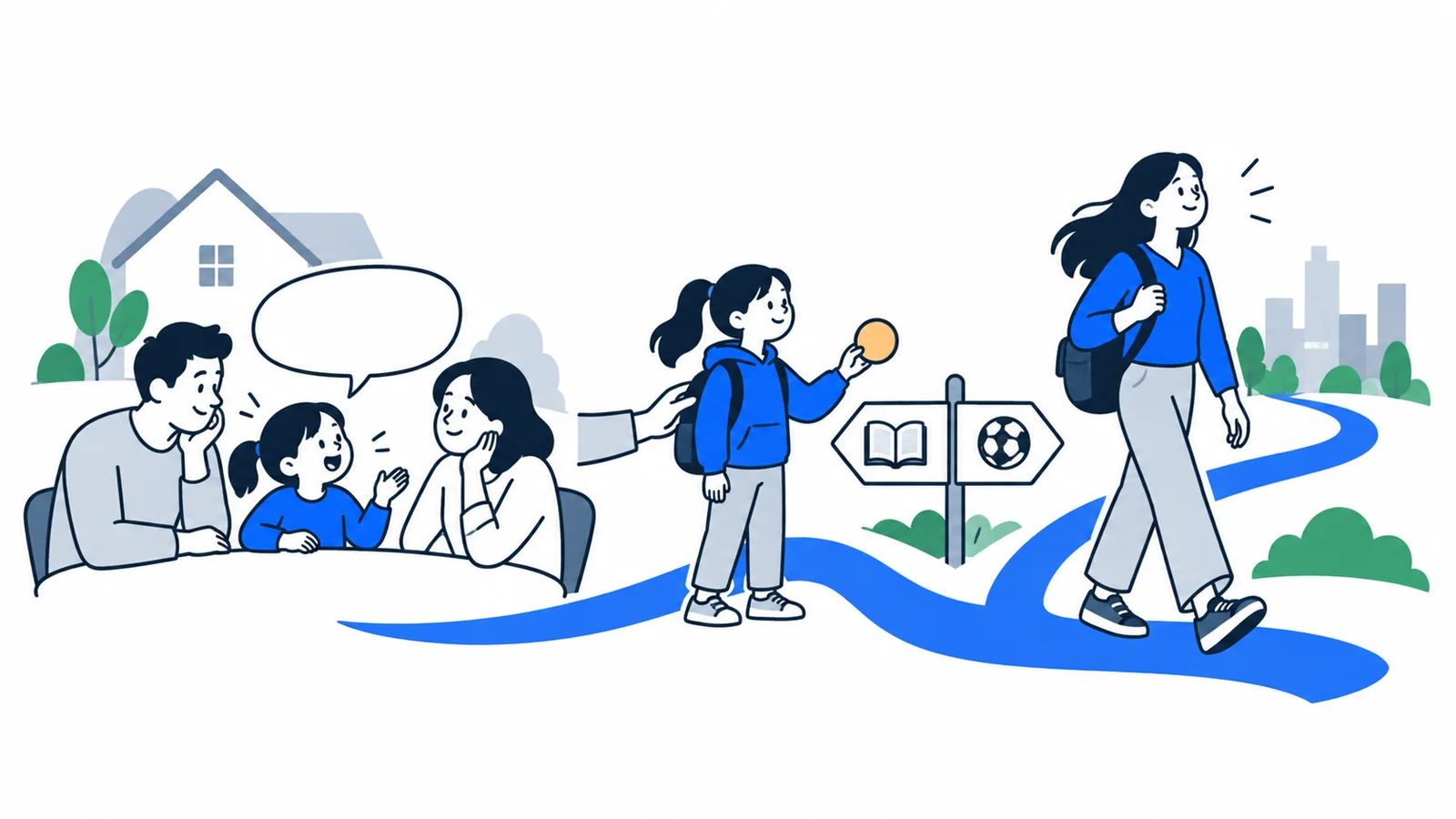 Illustration about Children’s rights in Norway: participation, self-determination and legal age