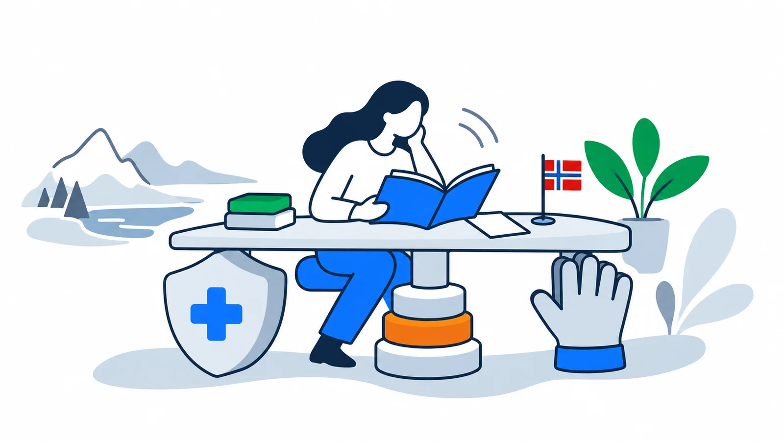Illustration about EEA student in Norway 2026: Lånekassen, rules and insurance