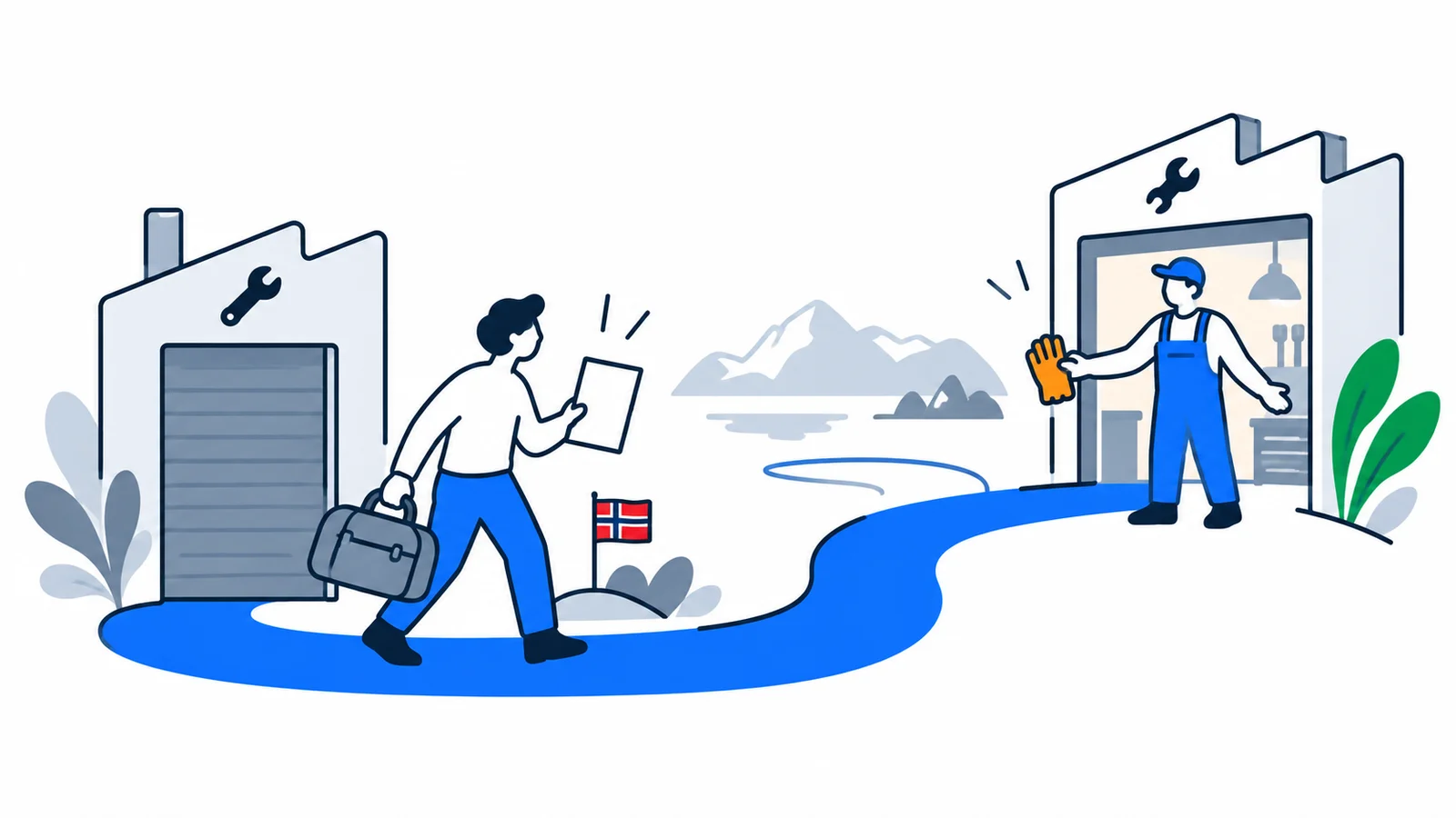 Illustration about Losing Your Job? How to Keep Your Residence Permit in Norway