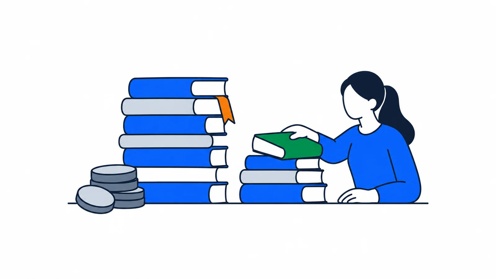 Illustration about Lånekassen: more than 60 credits behind